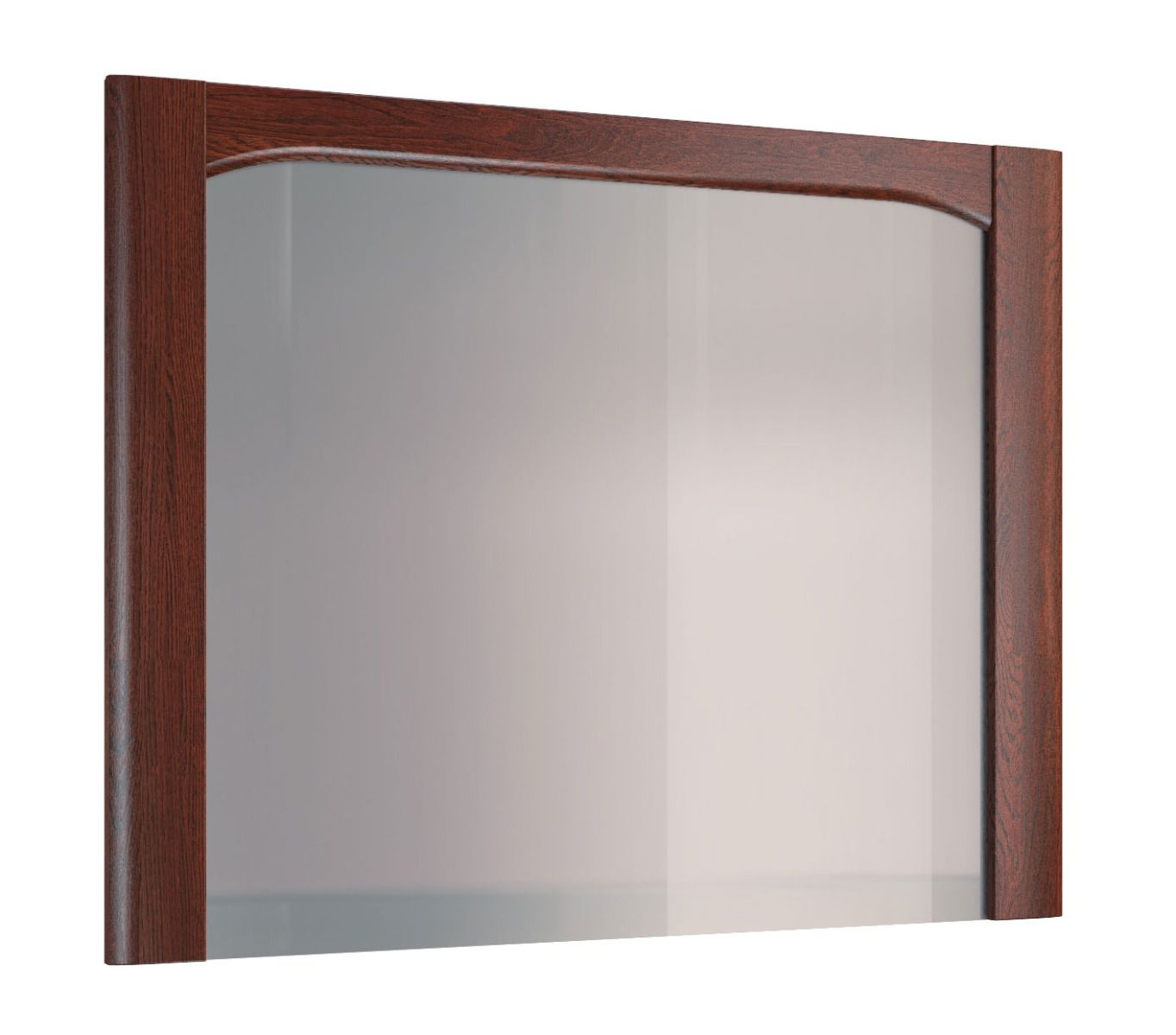 Großer Spiegel mit Holzrahmen Krasno 19, Eiche massiv, Maße: 90 x 115 x 4 cm, hochwertige Verarbeitung, Zeitloser Stil