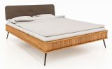 Einzelbett / Gästebett Rolleston 02 Kernbuche massiv geölt - Liegefläche: 90 x 200 cm (B x L)