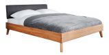 Doppelbett Timaru 03 Kernbuche massiv geölt - Liegefläche: 160 x 200 cm (B x L)