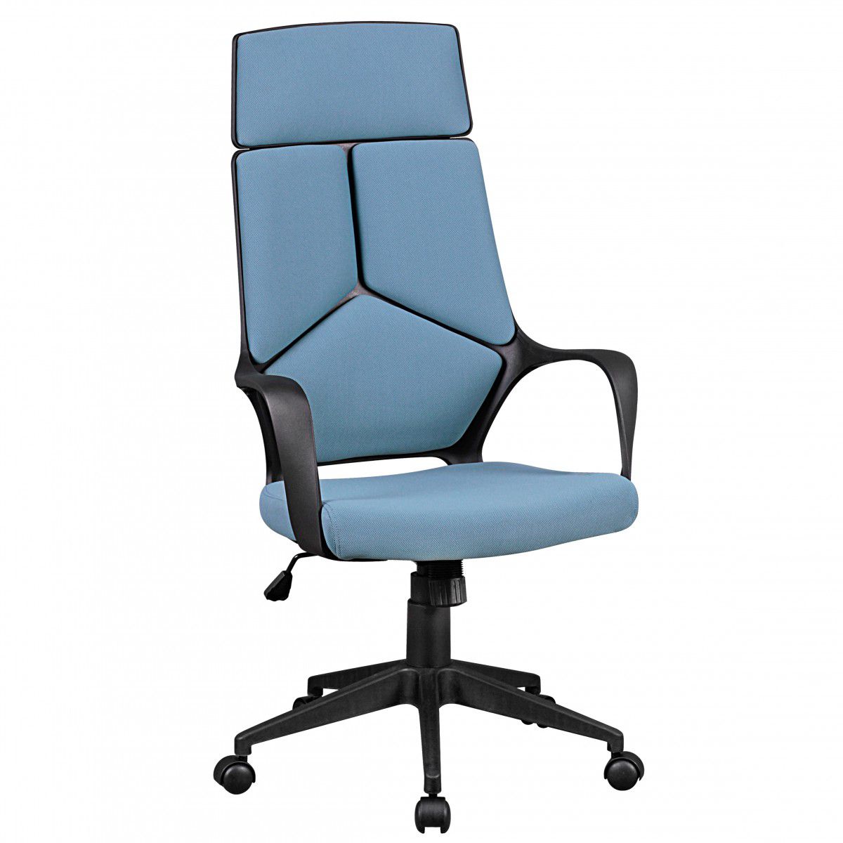 Bürodrehstuhl mit atmungsaktiven Sitz Apolo 80, Farbe: Blau