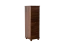 Stabile Kommode aus Kiefer massiv Vollholz Walnussfarben Junco 142, modernes und einfaches Design, 123 x 40 x 42 cm, mit fünf Schubladen